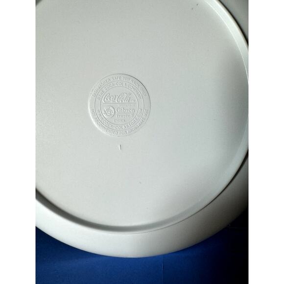 Vintage Coca-Cola (2) Serving Platter Trays & (4) Serving Bowls (plastic) - Picture 9 of 16